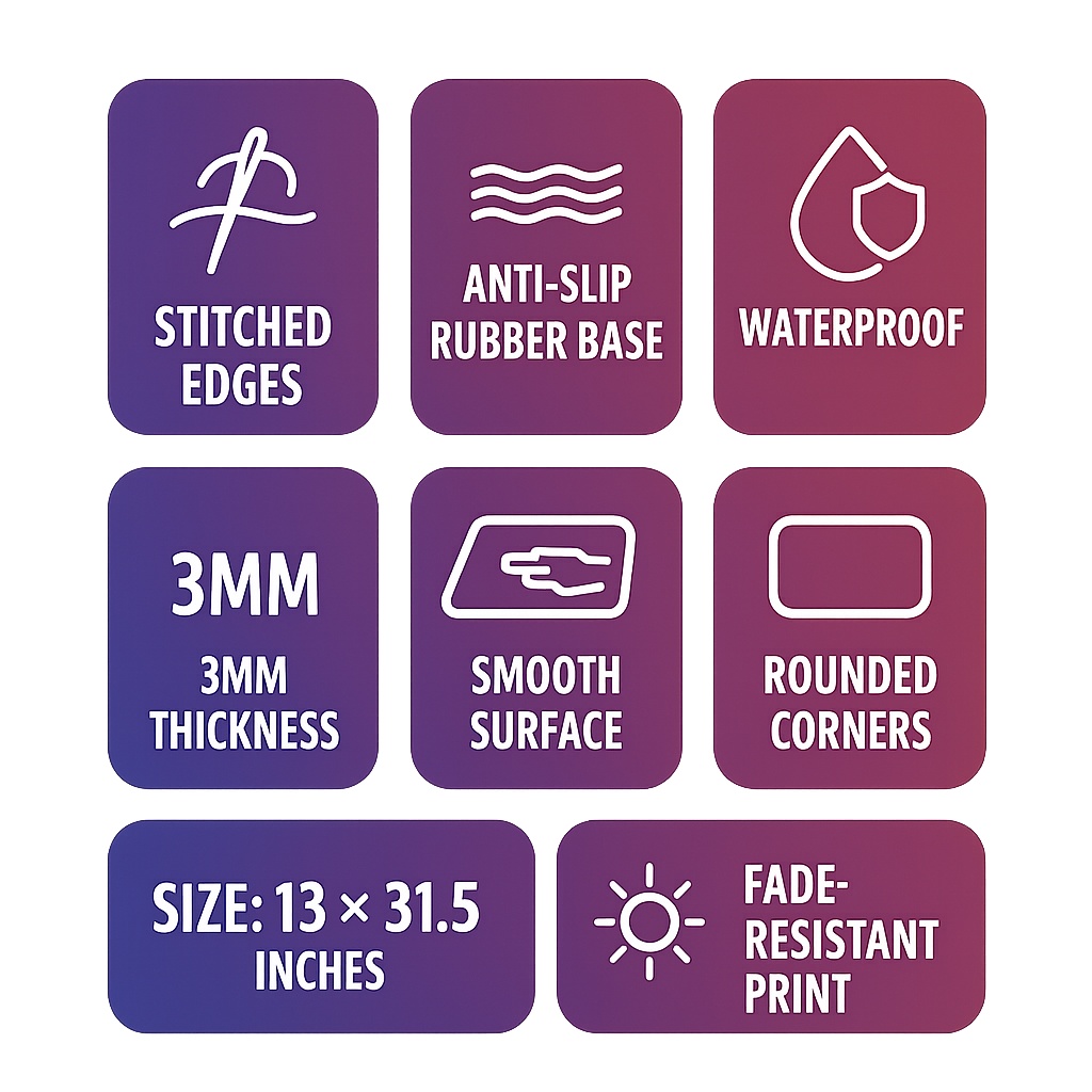 Shinobu Butterfly Desk Mat – Elegance Meets Power